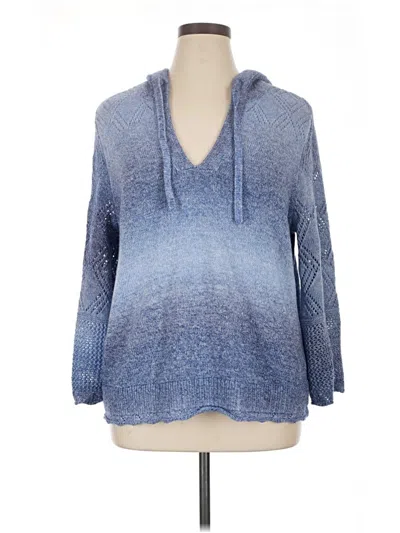 Pre-owned Torrid Pullover Sweater In Blue