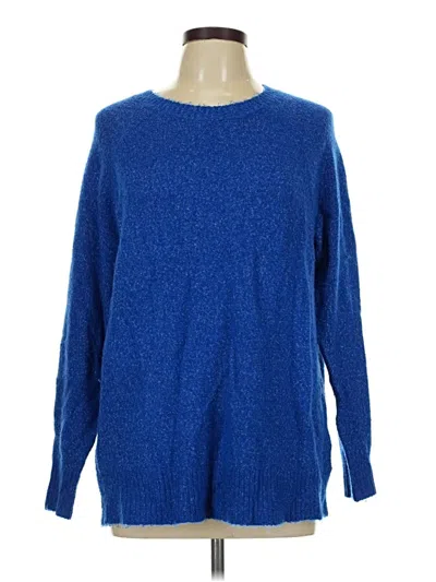 Pre-owned Torrid Pullover Sweater In Blue