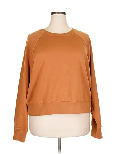 Pre-owned Torrid Pullover Sweater In Brown