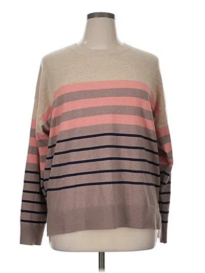 Pre-owned Torrid Pullover Sweater In Brown