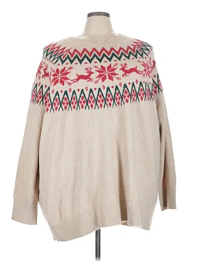 Pre-owned Torrid Pullover Sweater In Brown