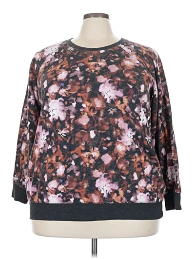 Pre-owned Torrid Pullover Sweater In Brown