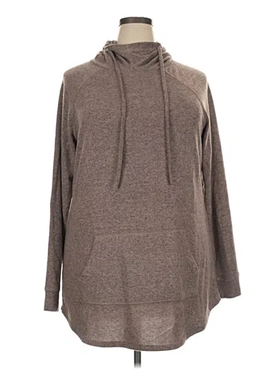 Pre-owned Torrid Pullover Sweater In Brown