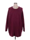 Torrid Pullover Sweater In Burgundy