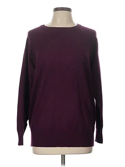 Pre-owned Torrid Pullover Sweater In Burgundy