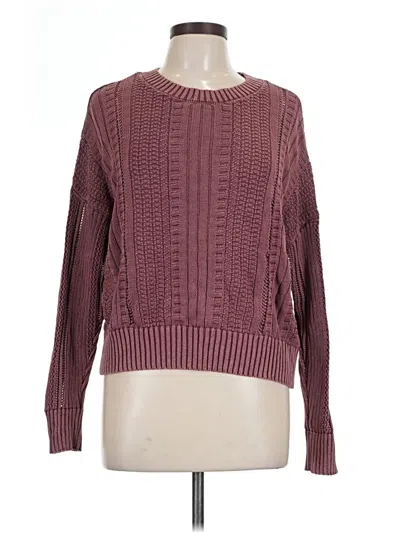 Pre-owned Torrid Pullover Sweater In Burgundy