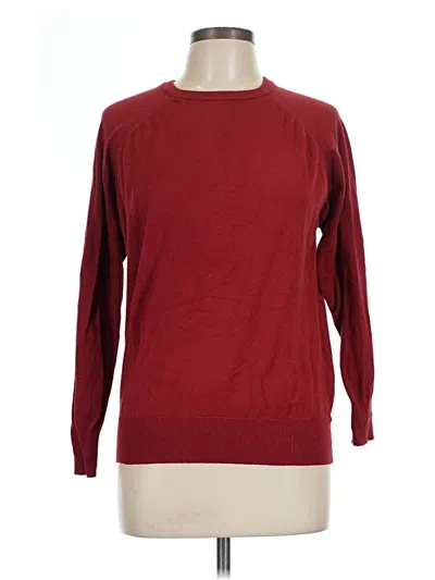 Pre-owned Torrid Pullover Sweater In Burgundy