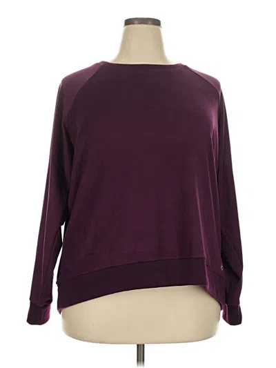Torrid Pullover Sweater In Burgundy