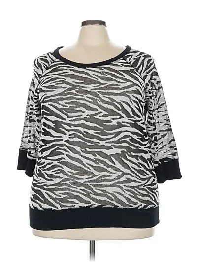 Pre-owned Torrid Pullover Sweater In Gray