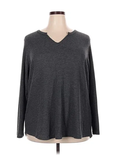 Pre-owned Torrid Pullover Sweater In Gray