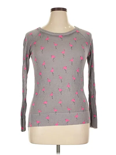 Pre-owned Torrid Pullover Sweater In Gray