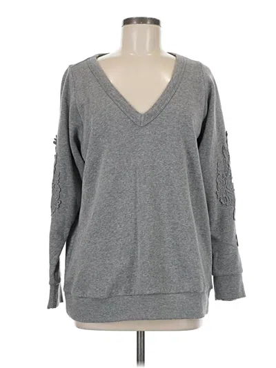 Torrid Pullover Sweater In Gray