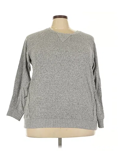 Pre-owned Torrid Pullover Sweater In Gray