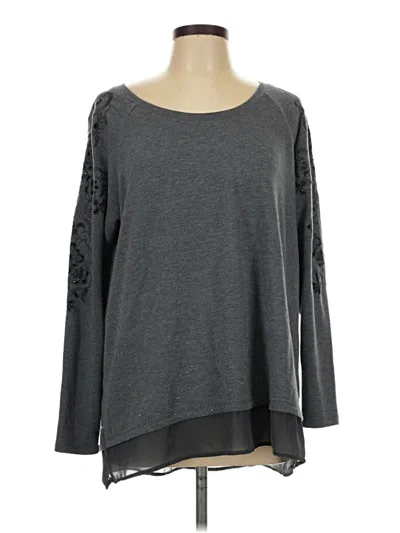 Pre-owned Torrid Pullover Sweater In Gray