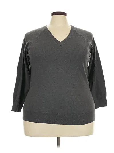 Pre-owned Torrid Pullover Sweater In Gray
