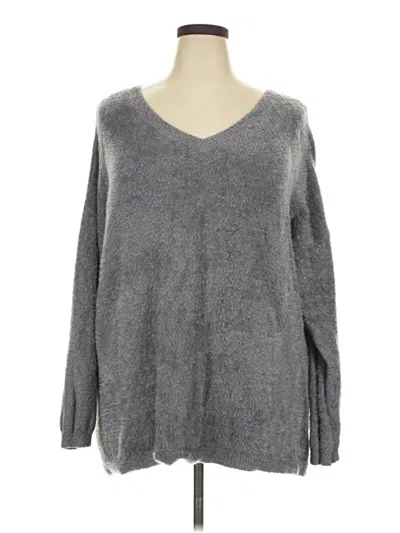Pre-owned Torrid Pullover Sweater In Gray