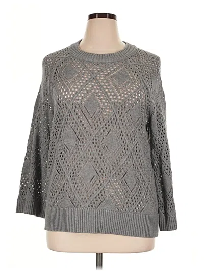 Pre-owned Torrid Pullover Sweater In Gray