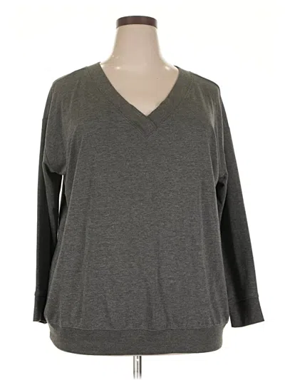 Pre-owned Torrid Pullover Sweater In Gray