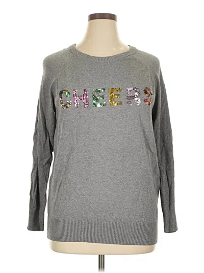 Pre-owned Torrid Pullover Sweater In Gray