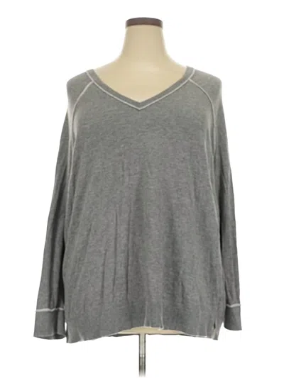 Pre-owned Torrid Pullover Sweater In Gray