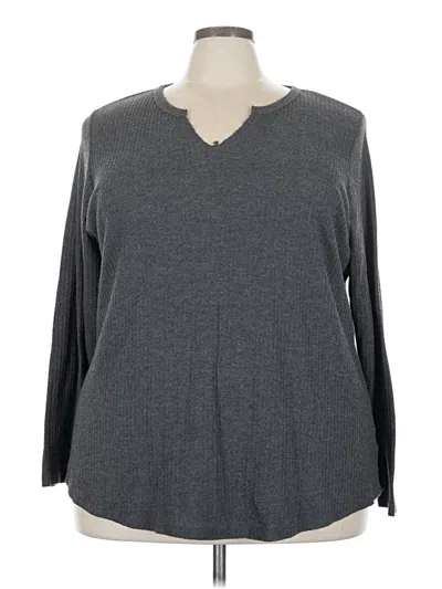Pre-owned Torrid Pullover Sweater In Gray