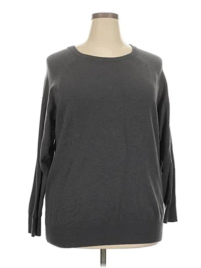 Pre-owned Torrid Pullover Sweater In Gray