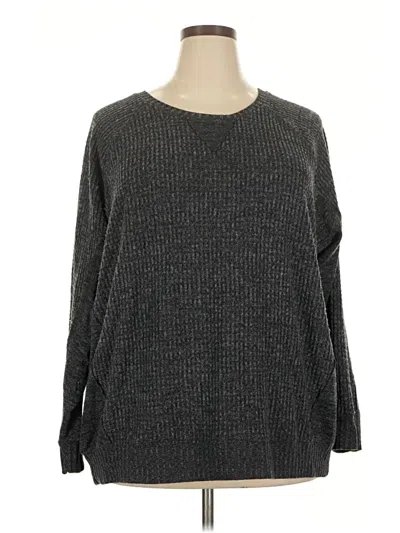 Pre-owned Torrid Pullover Sweater In Gray