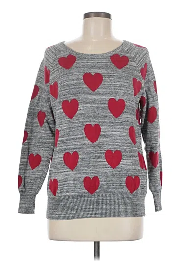 Pre-owned Torrid Pullover Sweater In Gray