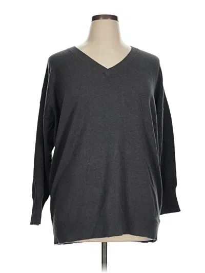 Pre-owned Torrid Pullover Sweater In Gray