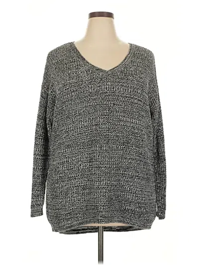 Pre-owned Torrid Pullover Sweater In Gray