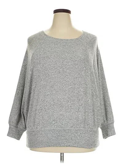 Pre-owned Torrid Pullover Sweater In Gray