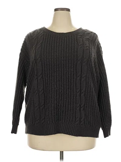 Pre-owned Torrid Pullover Sweater In Gray