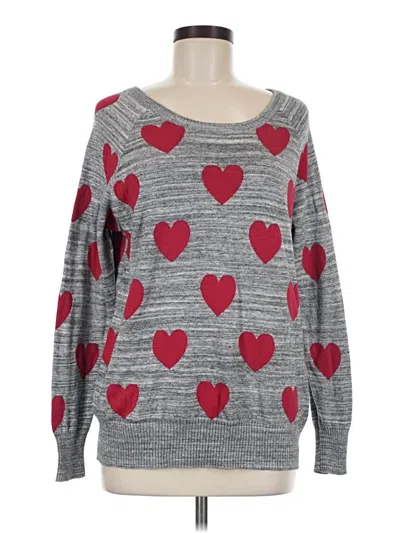 Pre-owned Torrid Pullover Sweater In Gray