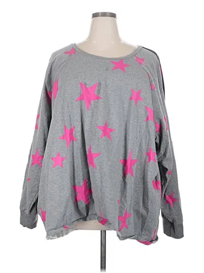 Pre-owned Torrid Pullover Sweater In Gray