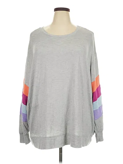 Pre-owned Torrid Pullover Sweater In Gray