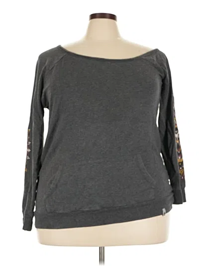 Pre-owned Torrid Pullover Sweater In Gray