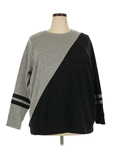 Pre-owned Torrid Pullover Sweater In Gray