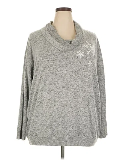 Pre-owned Torrid Pullover Sweater In Gray