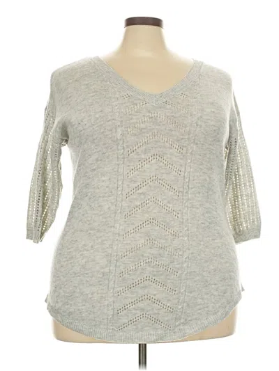 Pre-owned Torrid Pullover Sweater In Gray