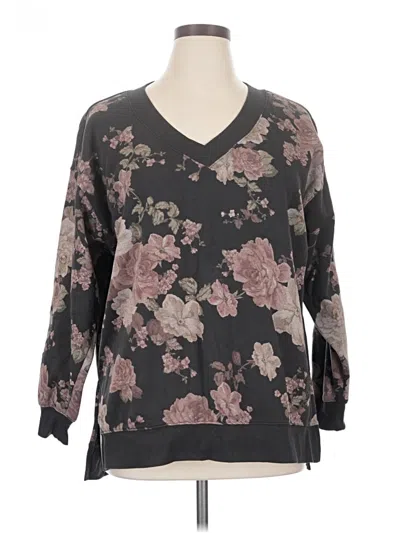 Pre-owned Torrid Pullover Sweater In Gray
