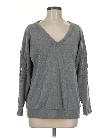 Pre-owned Torrid Pullover Sweater In Gray