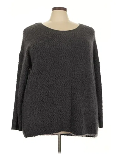Pre-owned Torrid Pullover Sweater In Gray