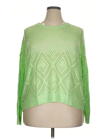 Torrid Pullover Sweater In Green