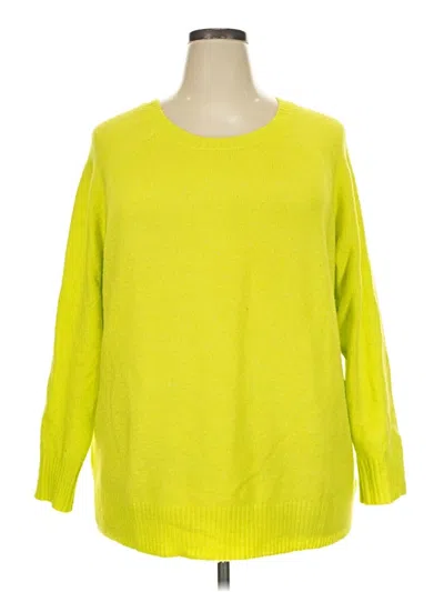 Pre-owned Torrid Pullover Sweater In Green