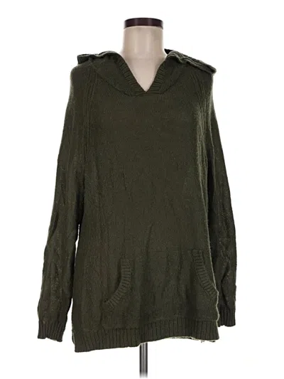 Pre-owned Torrid Pullover Sweater In Green