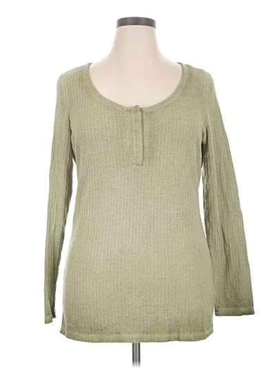Pre-owned Torrid Pullover Sweater In Green