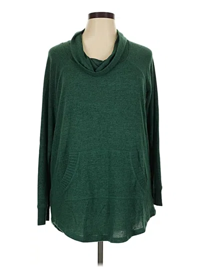 Pre-owned Torrid Pullover Sweater In Green