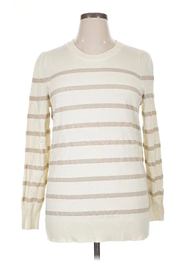 Pre-owned Torrid Pullover Sweater In Ivory