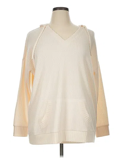 Pre-owned Torrid Pullover Sweater In Ivory