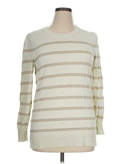 Pre-owned Torrid Pullover Sweater In Ivory
